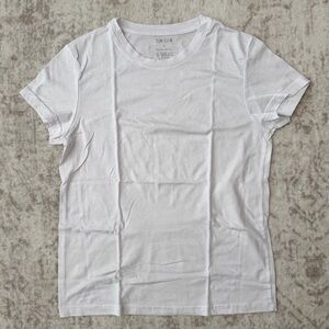 Solid Round Neck Tee